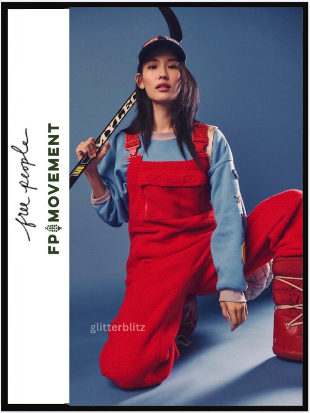Free People Hit The Slopes Salopette
